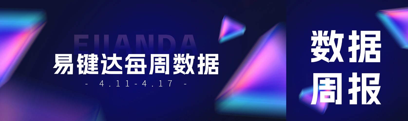 易键达每周运营数据（4.11-4.17）